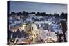 Trulli, Traditional Houses, Rione Monti Area, Alberobello, UNESCO World Heritage Site-Markus Lange-Stretched Canvas