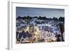 Trulli, Traditional Houses, Rione Monti Area, Alberobello, UNESCO World Heritage Site-Markus Lange-Framed Photographic Print