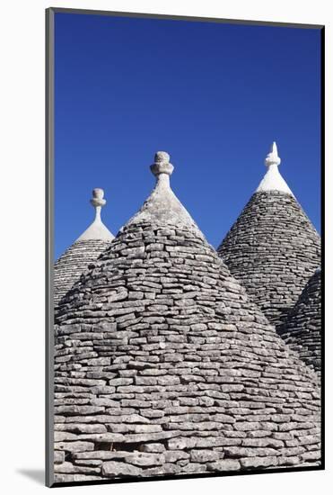 Trulli, Traditional Houses, Rione Monti Area, Alberobello, UNESCO World Heritage Site-Markus Lange-Mounted Photographic Print