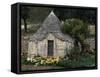 Trullo Near Locorotondo, Puglia, Italy-Michael Newton-Framed Stretched Canvas