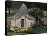 Trullo Near Locorotondo, Puglia, Italy-Michael Newton-Stretched Canvas