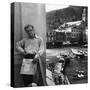 Truman Capote in Portofino-null-Stretched Canvas