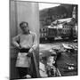 Truman Capote in Portofino-null-Mounted Giclee Print