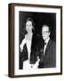 Truman Capote, Southern American Writer with Socialite Gloria Vanderbilt in 1965-null-Framed Photo