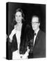 Truman Capote, Southern American Writer with Socialite Gloria Vanderbilt in 1965-null-Stretched Canvas