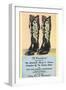 Truman's Cowboy Boots-null-Framed Art Print