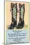 Truman's Cowboy Boots-null-Mounted Art Print