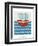 Truman's Voyage I-Chariklia Zarris-Framed Art Print