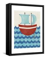 Truman's Voyage I-Chariklia Zarris-Framed Stretched Canvas