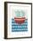 Truman's Voyage I-Chariklia Zarris-Framed Art Print