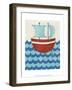 Truman's Voyage I-Chariklia Zarris-Framed Art Print