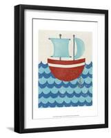 Truman's Voyage I-Chariklia Zarris-Framed Art Print