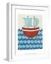 Truman's Voyage I-Chariklia Zarris-Framed Art Print