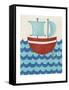 Truman's Voyage I-Chariklia Zarris-Framed Stretched Canvas