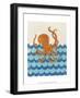 Truman's Voyage II-Chariklia Zarris-Framed Art Print