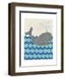 Truman's Voyage III-Chariklia Zarris-Framed Art Print