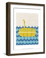 Truman's Voyage IV-Chariklia Zarris-Framed Art Print