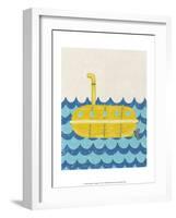 Truman's Voyage IV-Chariklia Zarris-Framed Art Print