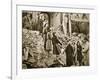 Trummerfrauen Clear Rubble in Berlin, 1945-null-Framed Giclee Print