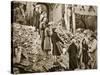 Trummerfrauen Clear Rubble in Berlin, 1945-null-Stretched Canvas