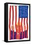 Trump, 2022 (Digital Print)-Lincoln Seligman-Framed Stretched Canvas