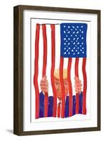 Trump, 2022 (Digital Print)-Lincoln Seligman-Framed Giclee Print