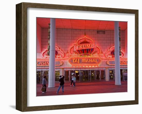 Trump Taj Mahal Casino, Atlantic City, New Jersey, United States of America, North America-Richard Cummins-Framed Photographic Print