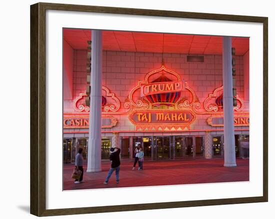 Trump Taj Mahal Casino, Atlantic City, New Jersey, United States of America, North America-Richard Cummins-Framed Photographic Print