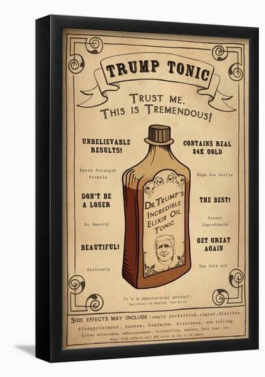 Trump Tonic-null-Framed Poster