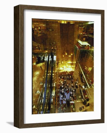 Trump Tower Atrium-Ted Thai-Framed Photographic Print