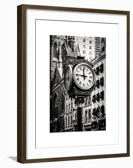 Trump Tower Clock-Philippe Hugonnard-Framed Art Print