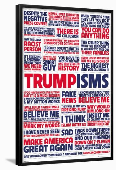 Trump-null-Framed Poster