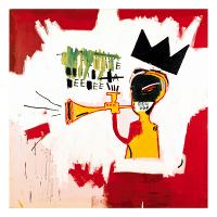 Trumpet, 1984-Jean-Michel Basquiat-Framed Giclee Print