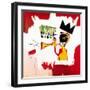 Trumpet, 1984-Jean-Michel Basquiat-Framed Giclee Print