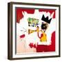 Trumpet, 1984-Jean-Michel Basquiat-Framed Premium Giclee Print