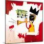 Trumpet, 1984-Jean-Michel Basquiat-Mounted Premium Giclee Print