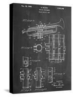 Trumpet Instrument Patent-null-Stretched Canvas