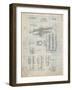 Trumpet Instrument Patent-Cole Borders-Framed Art Print