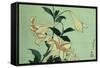 Trumpet Lilies-Hashiguchi Goyo-Framed Stretched Canvas