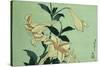 Trumpet Lilies-Hashiguchi Goyo-Stretched Canvas