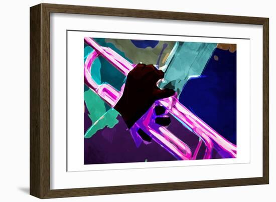 Trumpet Play-Milli Villa-Framed Art Print