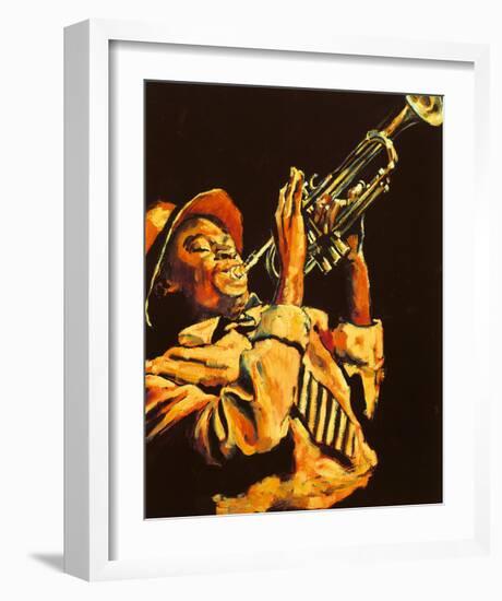 Trumpet Player-Hazel Soan-Framed Giclee Print