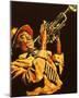 Trumpet Player-Hazel Soan-Mounted Giclee Print