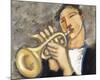 Trumpet-Marsha Hammel-Mounted Giclee Print