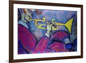 Trumpet-Gina Bernardini-Framed Premium Giclee Print