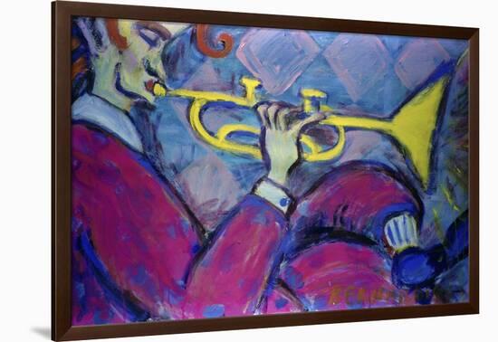 Trumpet-Gina Bernardini-Framed Giclee Print