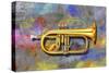 Trumpet-Ata Alishahi-Stretched Canvas