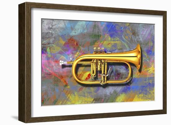 Trumpet-Ata Alishahi-Framed Giclee Print