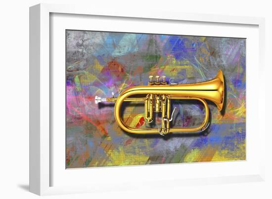 Trumpet-Ata Alishahi-Framed Giclee Print