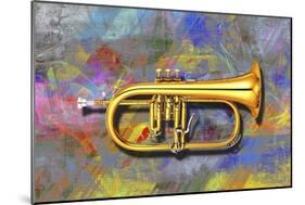 Trumpet-Ata Alishahi-Mounted Giclee Print